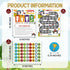 APIILVPQ 10 8x10 A03 Potty Training Chart with Reward Stickers, Potty Chart for Toddlers Boys, Truck Reward Training