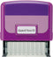 Identity Theft Prevention Confidential Security Stamp, 2.25” x 0.75" in Purple for Document Protection