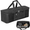 Xthrotsenk Grill Tool Storage Bag, 23.6" x9.8 x7.9 Large Capacity Grill Accessory Storage,