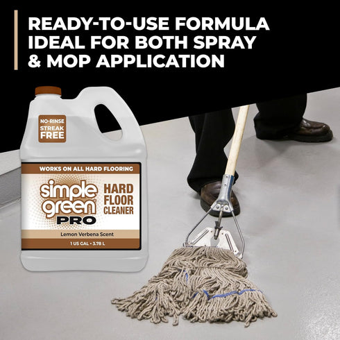 1 Simple Green Pro Hard Floor Cleaner Gal