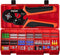 PEBA Ferrule Crimping Tool Kit, AWG 28-7 Self-Adjusting Ratchet Wire Crimper with