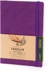 Pentalic 6" x 8" Purple Pocket Sketchbook Traveler Journal, 160 Pages