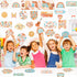Class Rules Bulletin Board Decorations Groovy Motivational Cutouts for School Home Wall Decor