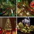 16 100 Bulbs 24.75 Christmas LED Random Twinkle Lights - of Twinkle - LED Red, Green, and Cool White Christmas Tree