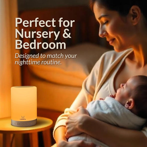 Portable Touch Control Baby Night Light & Wireless Speaker for Kids