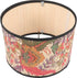 Uonlytech Bamboo Woven Lampshade 11.81 Inch Printed Table Lamp Shade for Bedroom