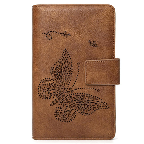 Cute Server Book for Waitress, Serving Book with Zipper Pocket and Magnetic