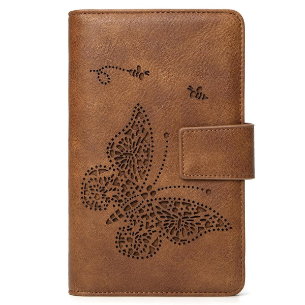 Cute Server Book for Waitress, Serving Book with Zipper Pocket and Magnetic