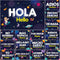 gisgfim 16 Pcs Spanish Words and Phrases Poster Set, Bulletin Board Study Spanish Classroom Decoration for Teachers
