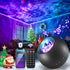 One Fire Galaxy Projector, Vibrant Galaxy Light Projector, White Noise & Bluetooth Room Lights for Bedroom,Remote Timer