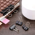 TecUnite 150 Pcs Binder Clips, Assorted Sizes, Large, Medium, Small, Office Supplies