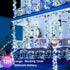 2 Pack 144ft 400 19 New Upgraded Solar Christmas String Lights Outdoor Waterproof Total Led Solar & USB Rechargeable
