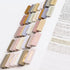 Verse & Vow 66 24 Bible Tabs, Coastal Crush - Tabs + Blanks, Laminated Gold Embossed, Durable & Elegant Bible