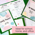 BAZIC 3 Ring Binder 1.5" Economy View Binders Organizer - Green, Round Ring, Holds 250 Sheets, for School Office Home,