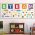 STEAM Bulletin Board Decorations – STAEM Science Bulletin Board Welcome Cutouts for Classroom Decor