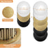 10 12 Inch (12 Pack) 1/2" Sleek Cake Drums & in White, Gold & Black Color | Thick CakeBoard Circle Rounds + Free Prop