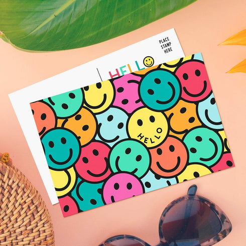Sweetzer & Orange Hello Postcards Pack, 60 Greeting Slips, 4x6 Gratitude for Kids & Adults
