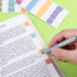 Mr. Pen Sticky Index Tabs, 480 Pcs, Pastel Sticky Tabs for Notebooks, Page Markers for Binders and Books