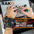 RAK Magnetic Wristband for Tools - Premium Tool Belt for Holding Screws Nails with Powerful Magnets, Birthday Gifts