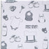 Set 24 Pack 4.75 3.5 Inch, Baby Card with Envelopes, - x Blank Inside, Hand-Illustrated, Modern Toile Design - Perfect