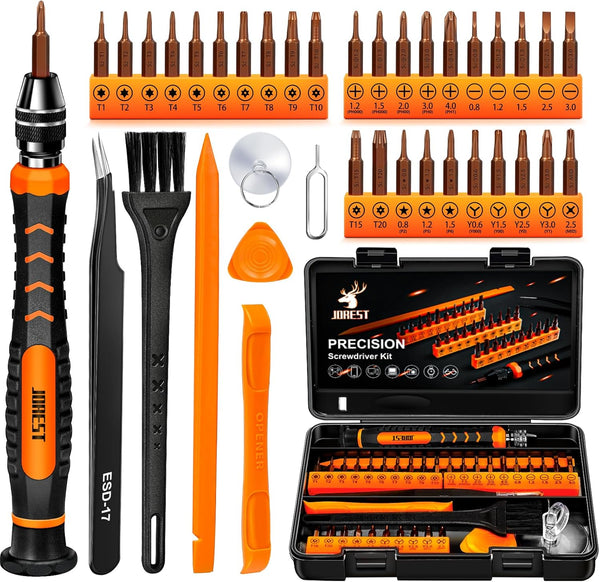 38Pcs Small Precision Screwdriver Set - Torx T5, T6, Y00 Mini Repair Tool Kit for Electronics and More