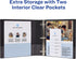 Avery Economy Showcase View 3 Ring Binder, 1-1/2 Inch Slant Rings, 1 White Binder (19651)
