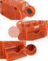 EasyPAG Desk Organizer - Multi-functional Mesh Desktop Caddy with Drawer for Office Supplies, Orange