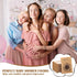 Fumete Baby Shower Party Favor Baby in Bloom Packet Kraft Bags with Window Envelopes, Resealable Organizer Storage Bag