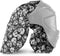 Jecery 2 Pcs Welding Helmet Cover and Helmet Bib Set, Welding Accessories