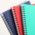 FLYING EAGLE Premium 4x6 Small Spiral Notebook, 3 Pack A6 Mini Journal, Plastic Hardcover, 468 Pages