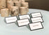 Tented Cards, 50 Folded Wedding Place Cards, 14 pt. Matte Card Stock for Banquet and Cocktail