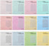SynHHergyx 48 Sheets Money Saving Challenge Binder Trackers, 6 Ring A6 Binder Savings