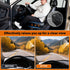 CRAURU 17.7"x15.7"x5.9" Adult Booster Car Seat Cushion for Office Chair & Driving Thick Car Seat Cushion with Handle