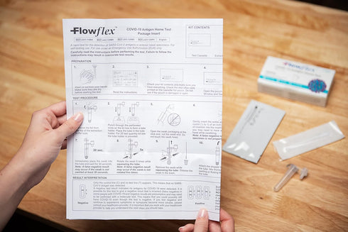 COVID-19 Antigen Home Test Kit, 1 Pack, 2 Tests Total, FDA Authorized, Easy to Use, Results in 15 Minutes