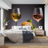 lnzCzhyre Custom Size Wall Sticker Mural Gourmet Meal with Wine and Broccoli for wall Decoration peelandstick wall