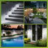 120 Lights,3 Philips Solar Lights Motion Sensor Outdoor, LEDs Solar Powered Security Lighting Modes, Waterproof Wall