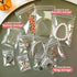 50PCS PVC Jewelry Pouches, Clear Zipper Bags for Anti-Oxidizing Jewelry Storage Packing