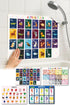 Bath Sensei Waterproof Learning Posters for Todders 1-3 Made in Japan Montessori Educational Bath