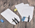 DS. DISTINCTIVE STYLE 10 Pieces PVC Pocket Protectors for School, Hospital, Office Supplies (White)