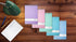 Better Office Products Spiral Steno Pads, 10 Pack, 6 x 9 inches, 80 Sheets, Assorted Pastel Color Covers, White Paper