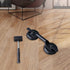 FCHO (2 Pack) Glass Suction Cups Heavy Duty Aluminum Handle Holder Hooks to Lift Large Glass/Moving/Pad