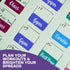 Health and Fitness Planner Stickers Set - Large Value Pack of 20 Sheets for Health, Exercise, and Meal Planning