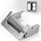 Wall Plate Spacer, Flush Fit Device Leveling Plates for Wall Outlet Repair, 15 Pcs Silver Receptacle Spacers