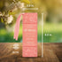 Christian Art Gifts Premium Vegan Leather Scripture Bookmark for Women, He Works All Things, Inspirational Bible Verse