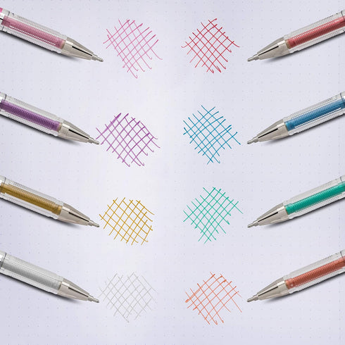 Pentel Quality Gel Ink Rollerball Pen (BG208BP2Z)