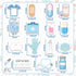 Mini Funny Nurse Sticky Notes CNA Gifts Nursing Student Essentials Medical Themed Mini Sticky Notes Assorted Sticky Note Pads Self Stick Cute Memo Pads for Nurse Gifts Hospital School(30 Pads)