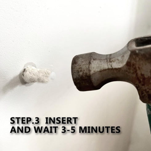 20 Packs Drywall Masonry Anchor Repair Kit, Heavy Duty Wall Hole Patch Filler for Quick Fixes
