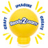 READY 2 LEARN Triangle Grip Paint Brushes - Set of 6, 3 Sizes, 18m+ - Easy Grip for 2-4 Year Olds
