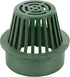 6 in. Atrium Grate, Green Plastic, Connects to 6 in. Spee-DBasin, 6 in. Drain Pipes and Fittings