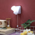 Bulb 2.87 2.87 1.96 Inch Gatuida Portable LED Cabinet Lamp, Battery Operated, Self-Adhesive Wall Mount Light with Pull
